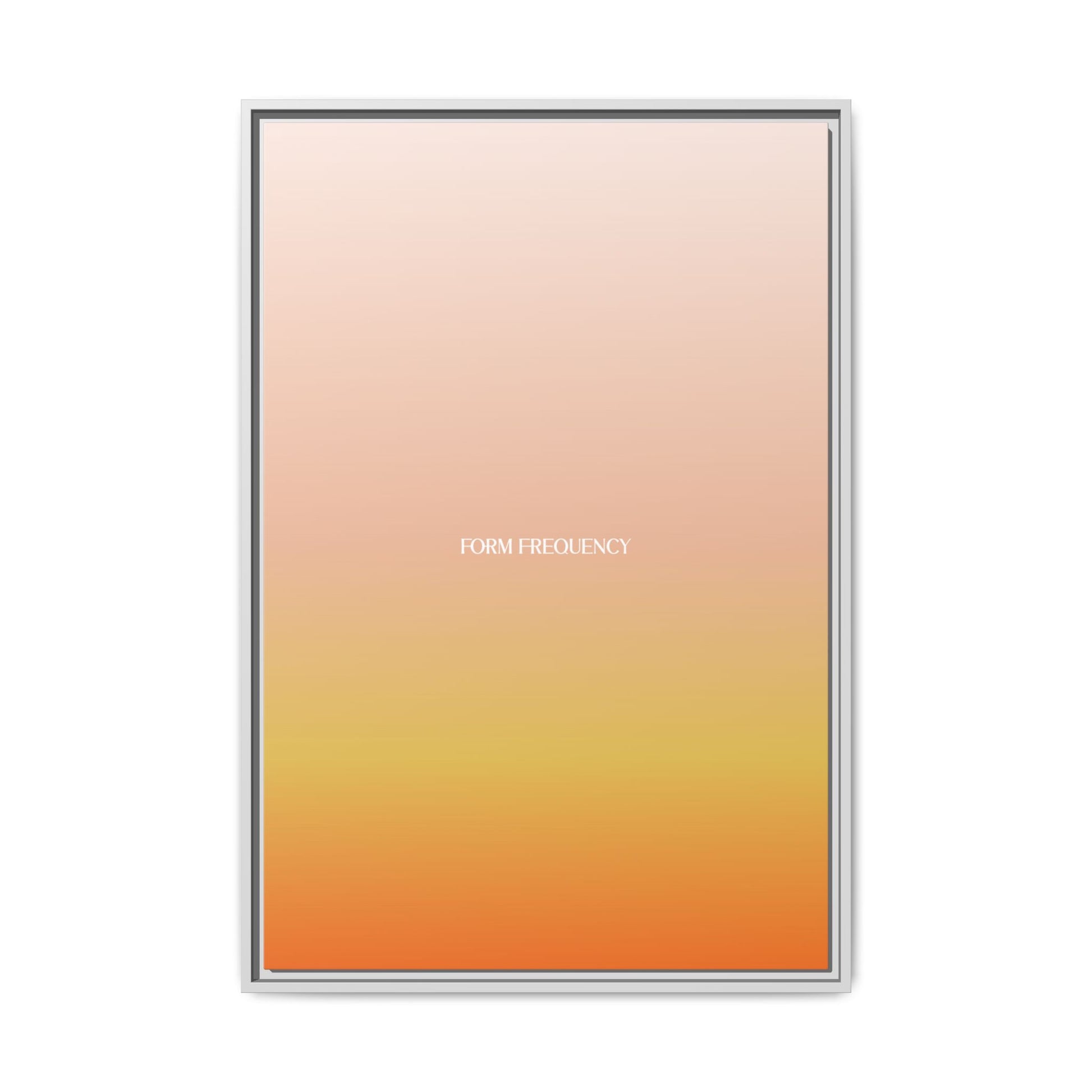 Solar Rise Framed Canvas Art